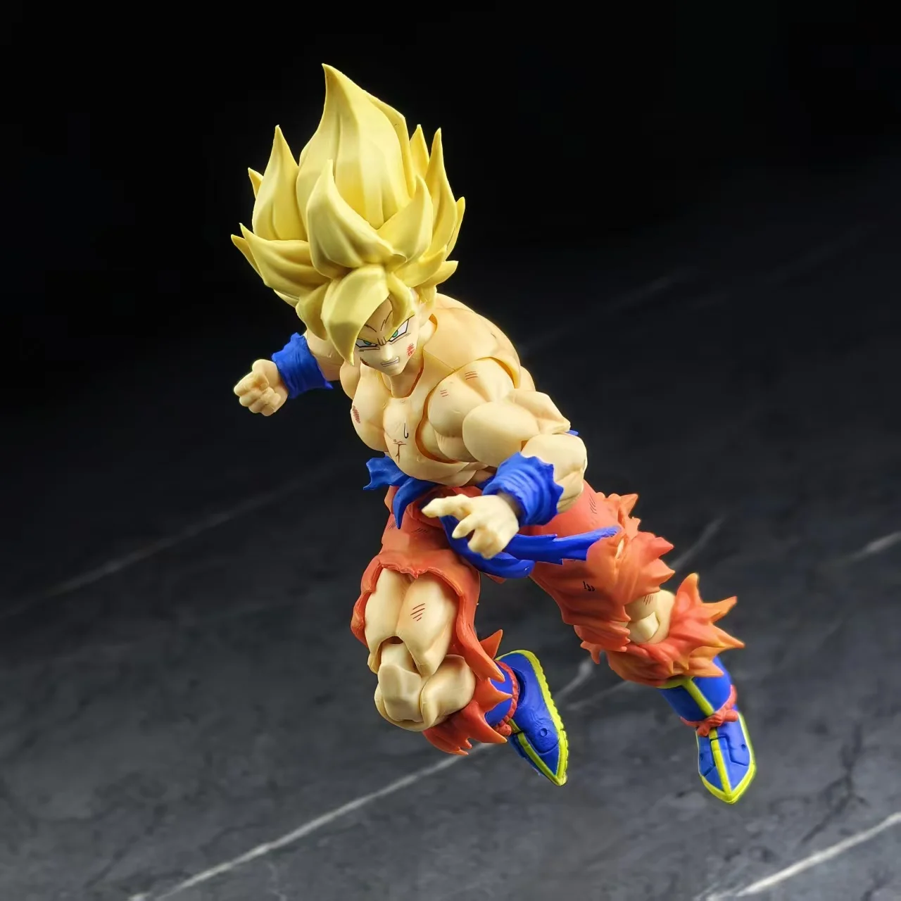 Auf Lager Nan&T SHF Battle Weekly GOKU Dragon Ball Z 1/12 Maßstab Actionfigur Modell Spielzeug Anime Figuren Brinquedos Geschenk – Detail 6