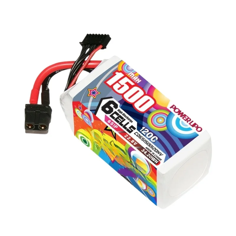For Eagle Krypton CODDAR 1500MAH 6S 22.8V 120C High Voltage Lightweight Model Aircraft Crossing Machine Lithium Battery
