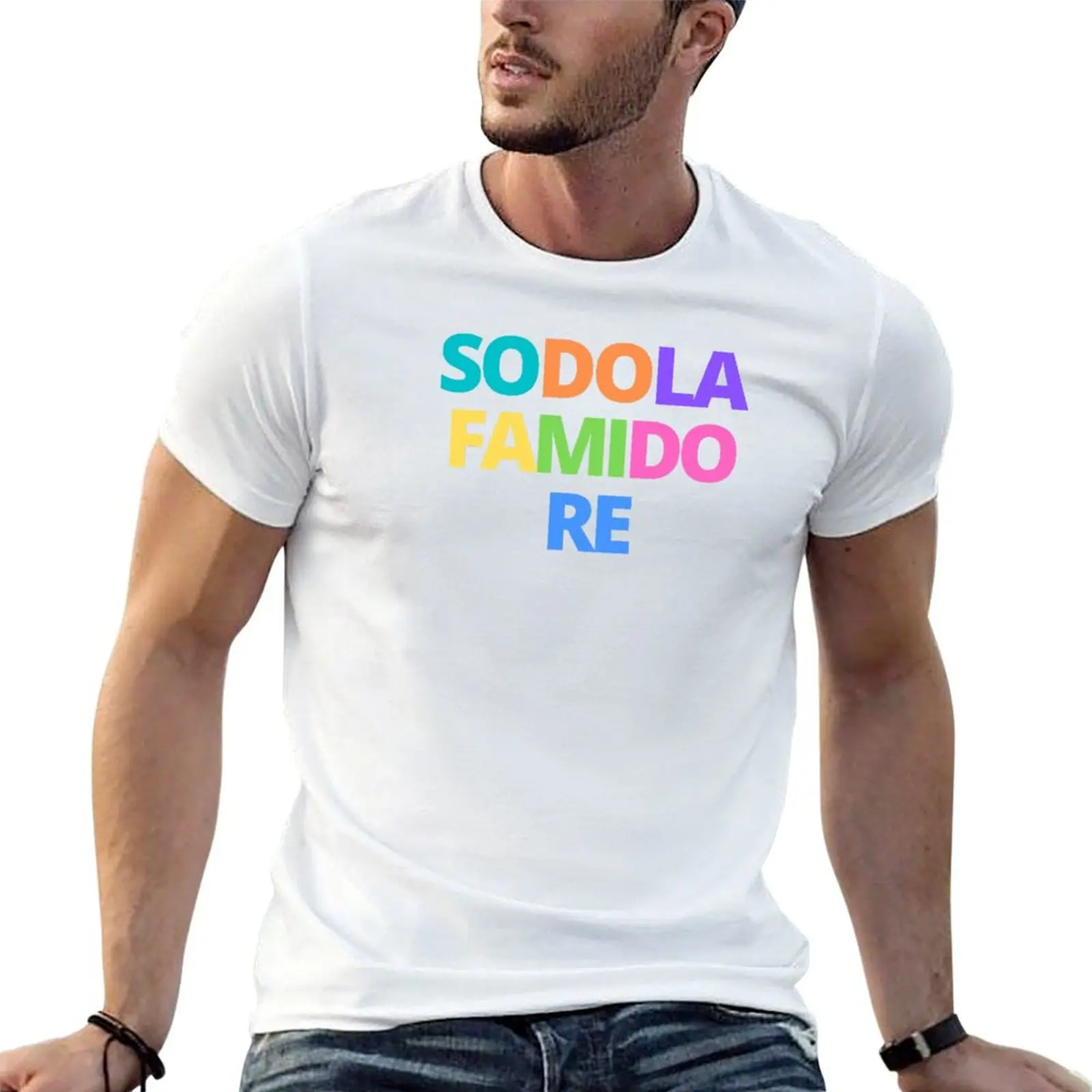 Sound of Music Do RE Mi Quote T-Shirt Comfortable Workout Short Sleeve Shirt