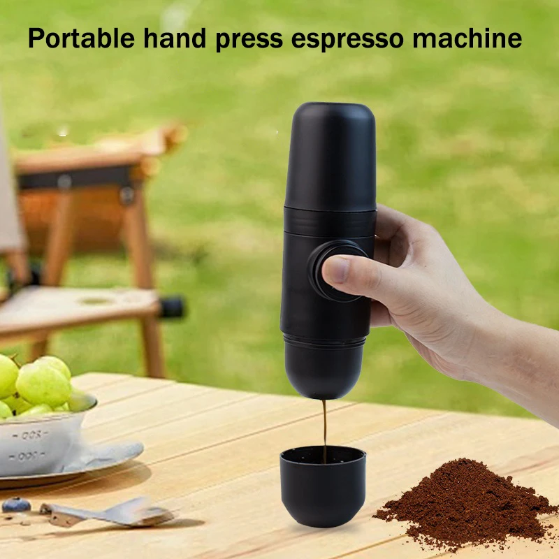 Hand Pressing Intensive Outdoor Coffee Machine Italian Small Household Portable Coffee Machine Barista Accessories