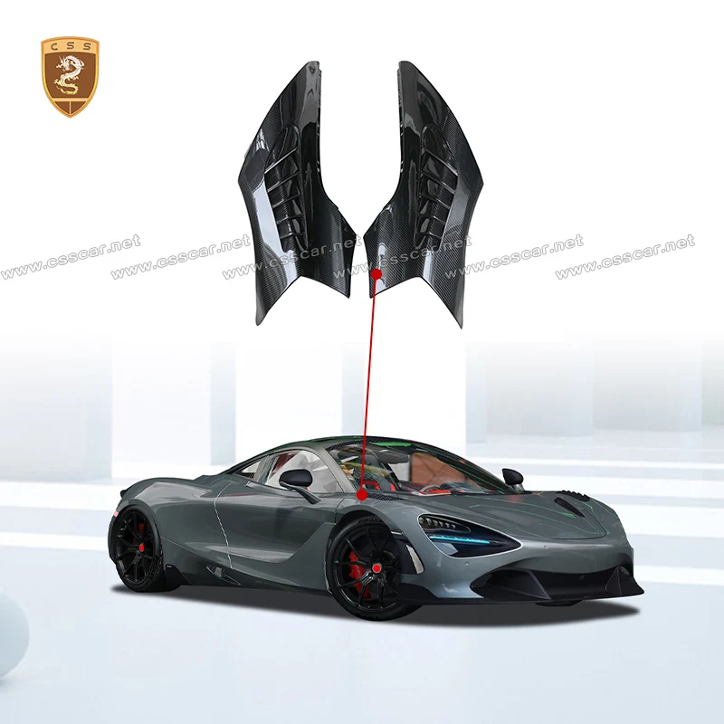 

For Mclaren 720s 2017 Spider Mudguard Upgrade Vors Style Car Fenders Decoration Full Carbon Fiber Wheel Fender Flare Accessories