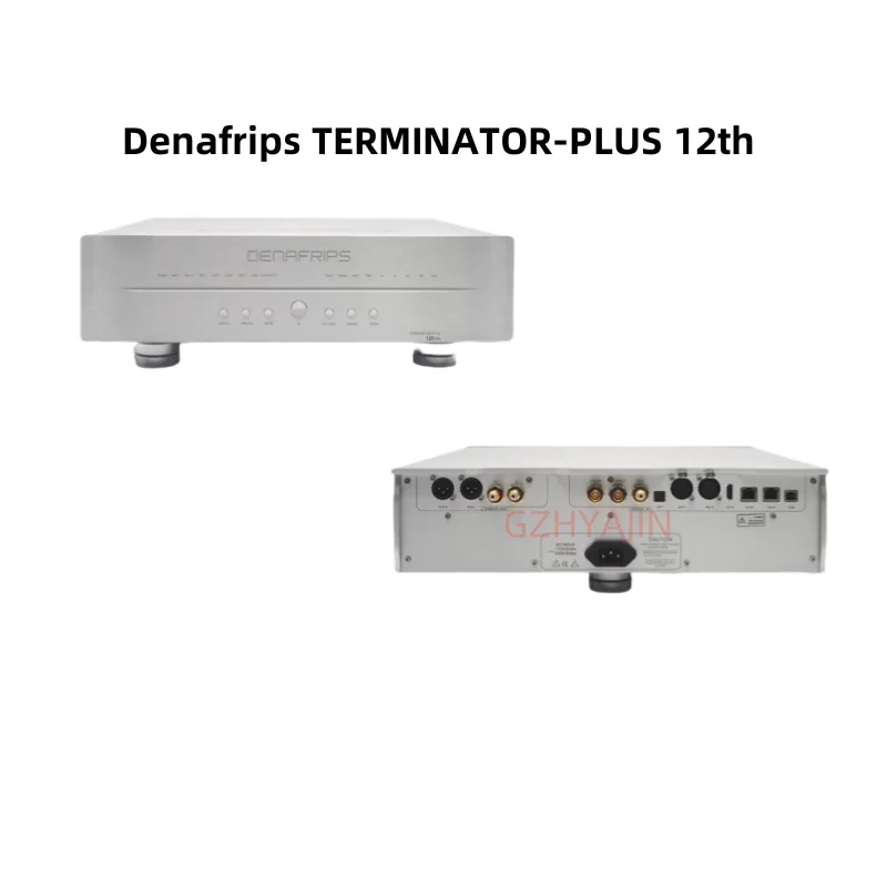 Denafrips TERMINATOR-PLUS 12th Flagship Decoder Fully Balanced R2R DAC DSD64-DSD1024(USB&I2S)Coaxial AES EBU HDMI IIS RJ45 input