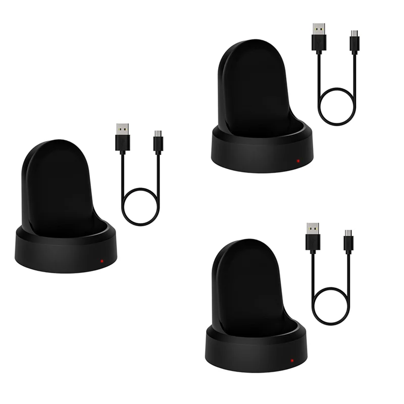 ABMF-3X شاحن لاسلكي سريع لساعة Gear S3 Frontier S2 لساعة Galaxy