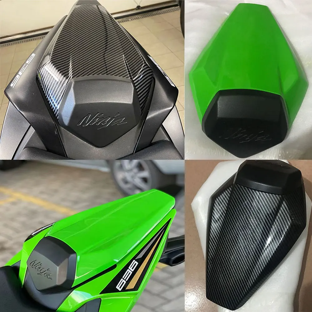 For Kawasaki Ninja 636 ZX6R ZX 6R ZX-6R ZX636 2019-2022 2023 2024 Motorcycle Pillion Rear Passenger Seat Cowl Cover Hump Fairing