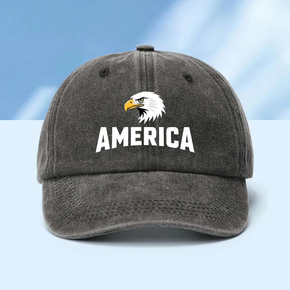 

1PCS Unisex Classic Vintage Printed Baseball Cap Adjustable Size 6 Colors Sun Protection Casual Cap Suitable