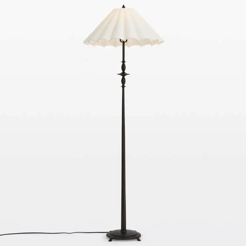 Artistic floor lamp, creative living room sofa next to bedroom bedside retro vertical lamp