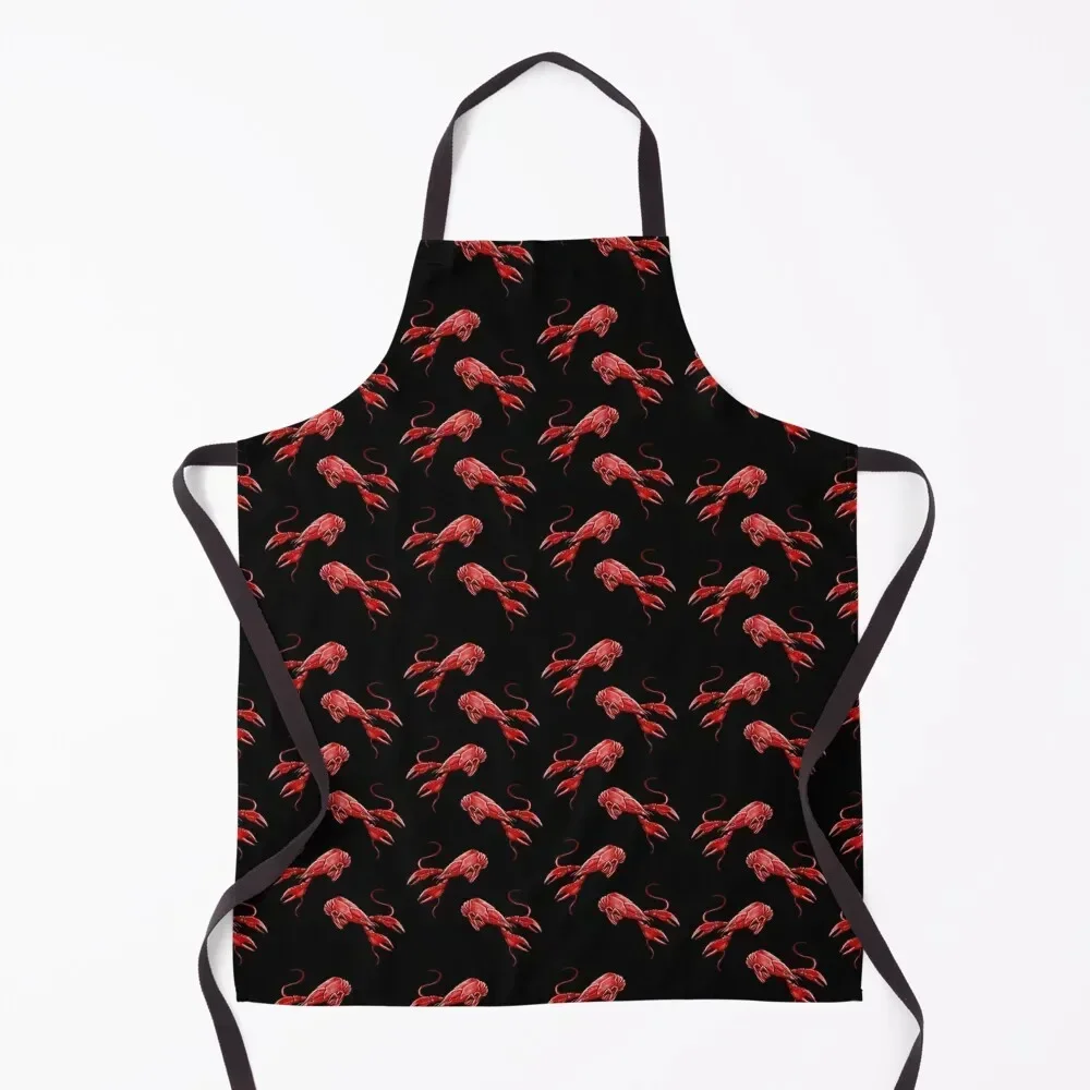 Christie Crawfish Apron useful gadgets for home home women Kitchen Handle For Women Novelties Kitchen And Home Apron