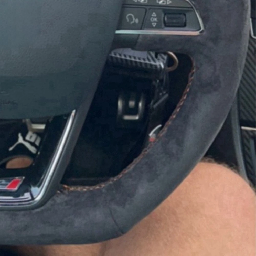 Anti-Slip Suede Braid Car Steering Wheel Cover 100% Fit For Seat Leon Cupra Leon ST Cupra Leon ST Cupra Ateca Cupra Ateca FR