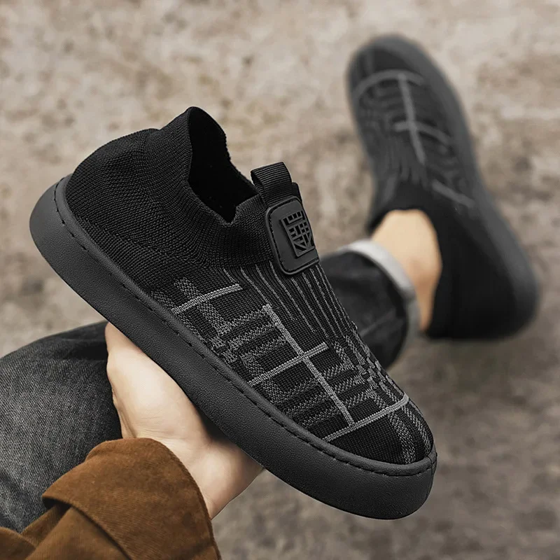 

Men's Sneakers Comfortable Lightweight Soft Half Slipper Flat Running Shoe Outdoor Casual Sports Shoes Man Shoes Beach Shoes