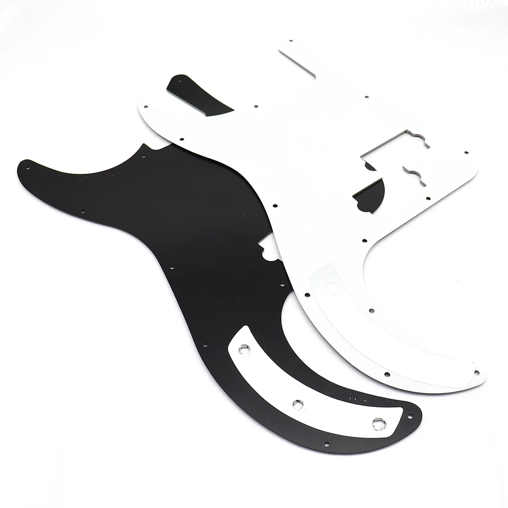 E-Gitarren-Schlagbrett aus 3-lagigem PVC, Schlagbrett für PB-Bassgitarre, 13 Löcher mit Schrauben – Detail 7