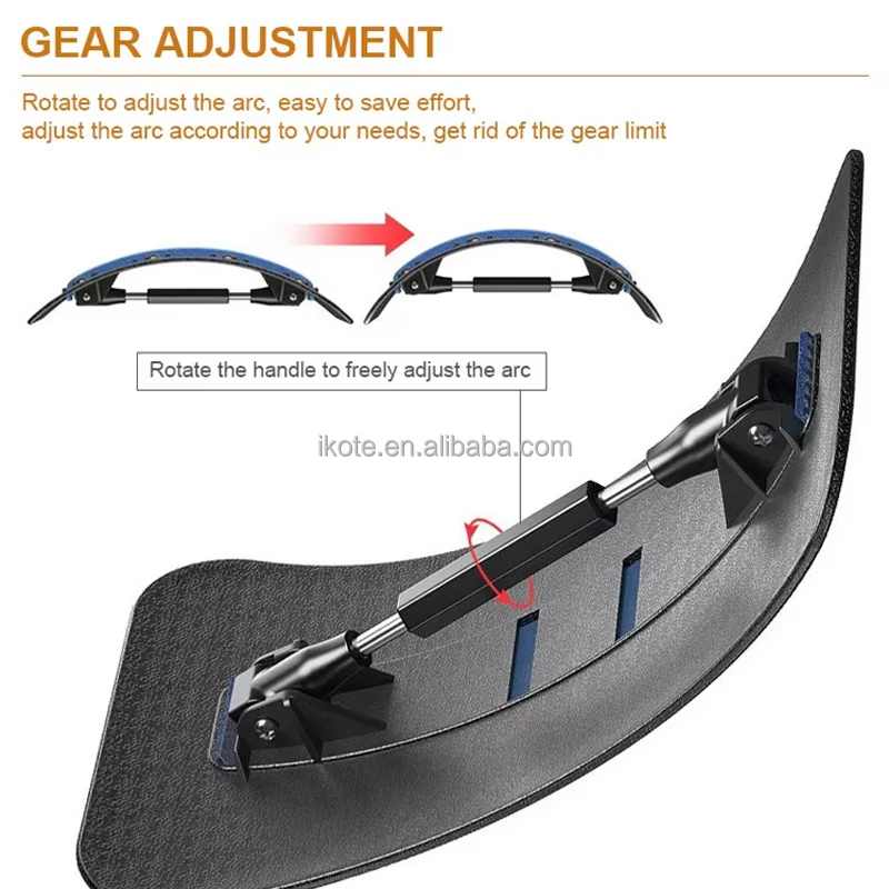 تصحيح العمود الفقري القطني المنزلي تمتد الاسترخاء السفلي العلوي لتخفيف آلام الخصر تدليك الظهر #3