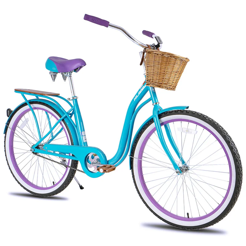 inch step through city bike one speed beach cruiser bicycle