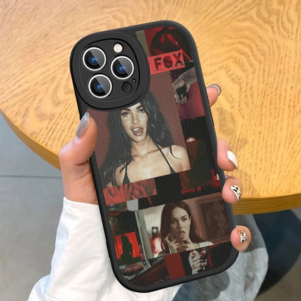 M-Megan D-Denise Fox J-Jennifers Body Phone Case Hard Leather For iPhone 14 13 12 Mini 11 14 Pro Max Xs X Xr 7 8 Plus Fundas