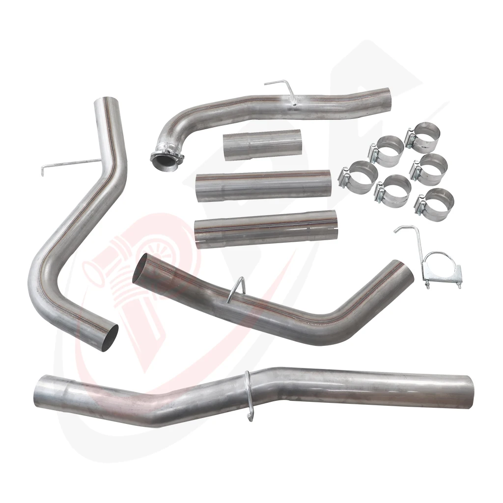 

High Performance 4" Exhaust Pipe Kit for GM Chevy GMC 6.6L 2017-2023 Silverado and Sierra 2500 3500