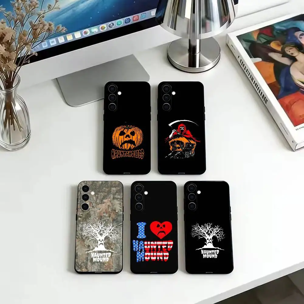 Sematary Haunted Mound  Phone Case Black Silicone Soft For Samsung Galaxy A73,A72,A71,A70,A53,A52,A51