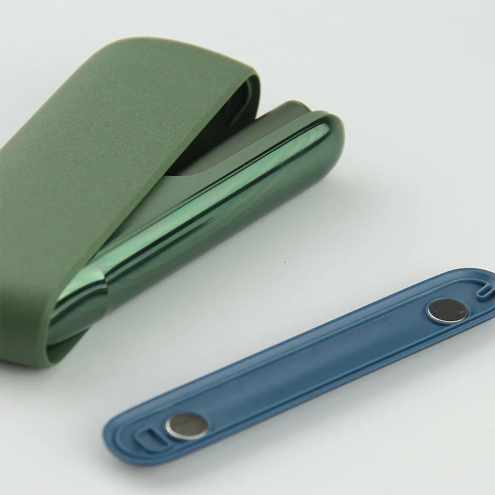 JINXINGCHENG Side Cover Case for IQOS ILUMA Holder Full Shell for IQOS ILLUMA Protection Accessories with 16 Colors