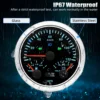 맞춤형 GPS 속도계, 연료량 계량기, 전압계, 볼트, 120kmh, 200 km/h, 12V, 24V, 자동차 해양 보트 트럭용, 85mm, 3 in 1 게이지 4