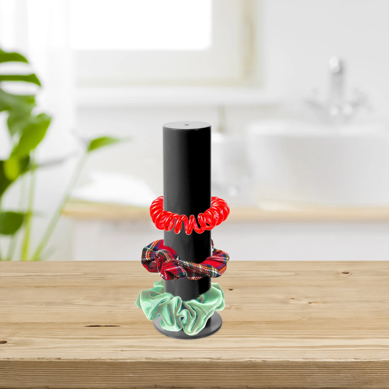 

Acrylic Hair Tie St Scrunchie Holder ganizer Durable Hairstyle Accessory Display Rack Storage Solution For Girls Women Moms