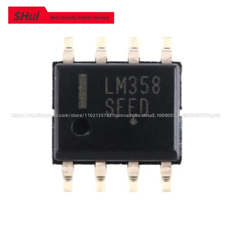 

10pcs Original Patch LM358DR2G LM358 Operational Amplifier 32V 1MHZ 0.6V SOIC-8