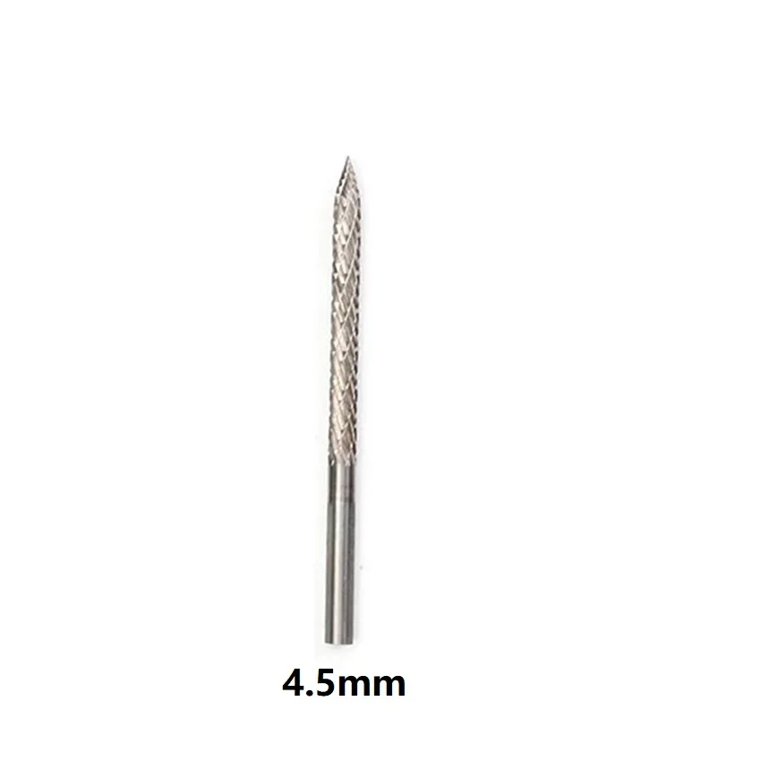 Carbide Rotary Burrs Drill Bit Carbon Steel Pneumatic Drill Bit Patch Plug Tire Repair Tool Electric Drill Accessories