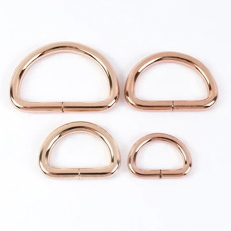 10 Stück 13–50 mm Metallschnallen für Tasche, Rucksack, Gürtel, O-D-Ring-Schnalle, Gurtband, Hundehalsband, Schlaufenschließe, DIY-Lederzubehör
