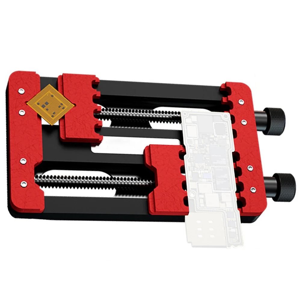 IC Soldering Holder Enhanced Stability Clamp Pcb Fixing Tool Double Bearing Mechanism High Temperature Resistant