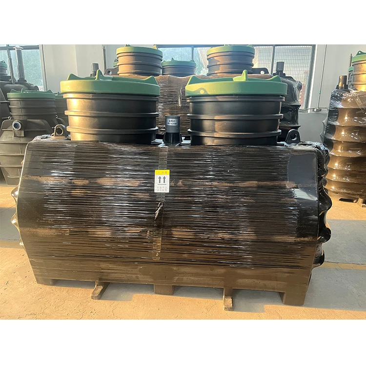 Serbatoio di purificazione delle acque reflue domestiche nel trattamento delle acque reflue domestiche decentralizzato senza potenza o manutenzione.