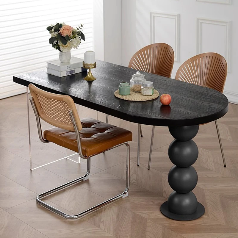 

Dining Table Study Nordic Dressing Hallway Dining Table Wall Balcony Makeup Corner Writing Muebles Home Furniture