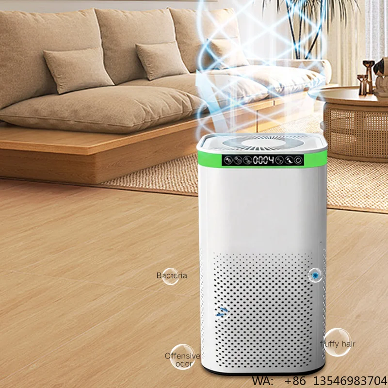 Air Purifier Portable Electric New 2026 Hepa 13 Filter for Home Bedroom Large Room High CADR Negative Ion Smart WiFi Control UV