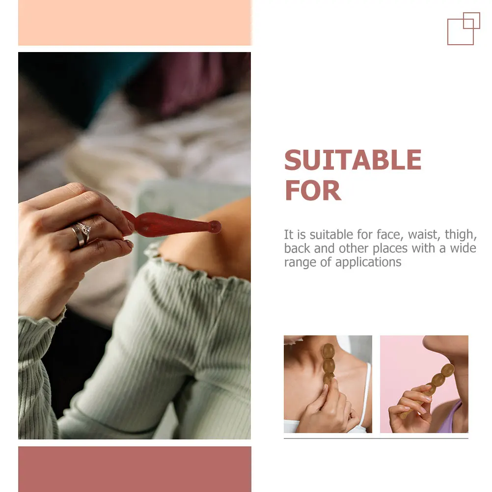 

4pcs Massage Massager Body Massaging Rod For Body Massaging Rod Acupoint Therapy Face Muscle Exercise Circulation Tool