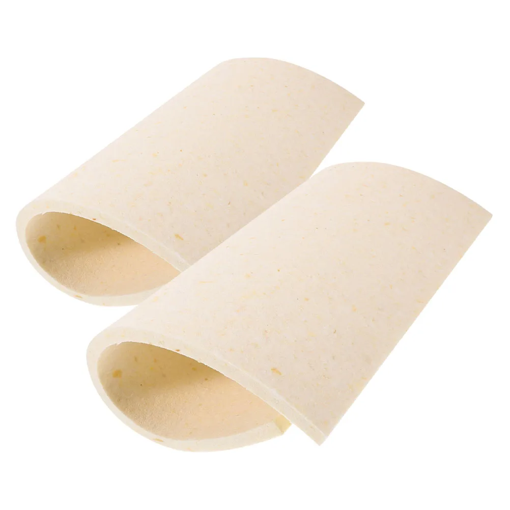 

2 Pcs Sponge Mat of Hot Painting Machine Crafting Heat Pressing Coffee Pad Transfer Projects Insert Work