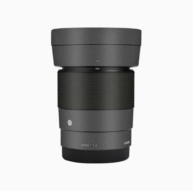 Para sigma 30mm f1.4 dc dn contemporâneo (para sony \ fuji mount) lente adesivo casaco envoltório película protetora protetor de vinil decalque pele