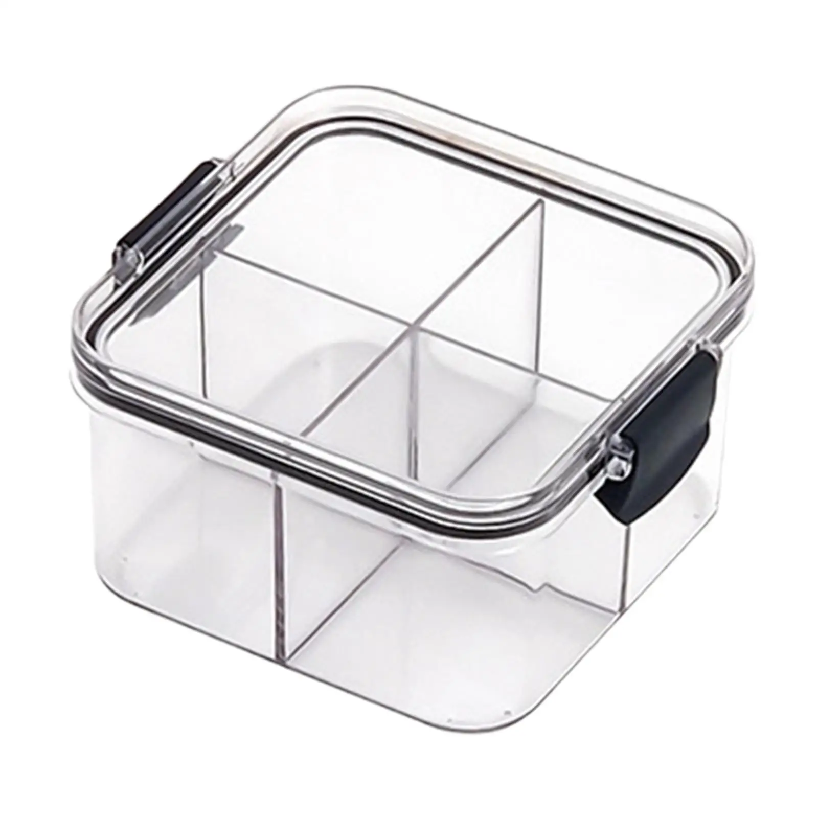 Divided Food Storage Container Multifunctional Food Containers Snack Containers for Sugar Dried Fruirt Snack Cereal Cookies