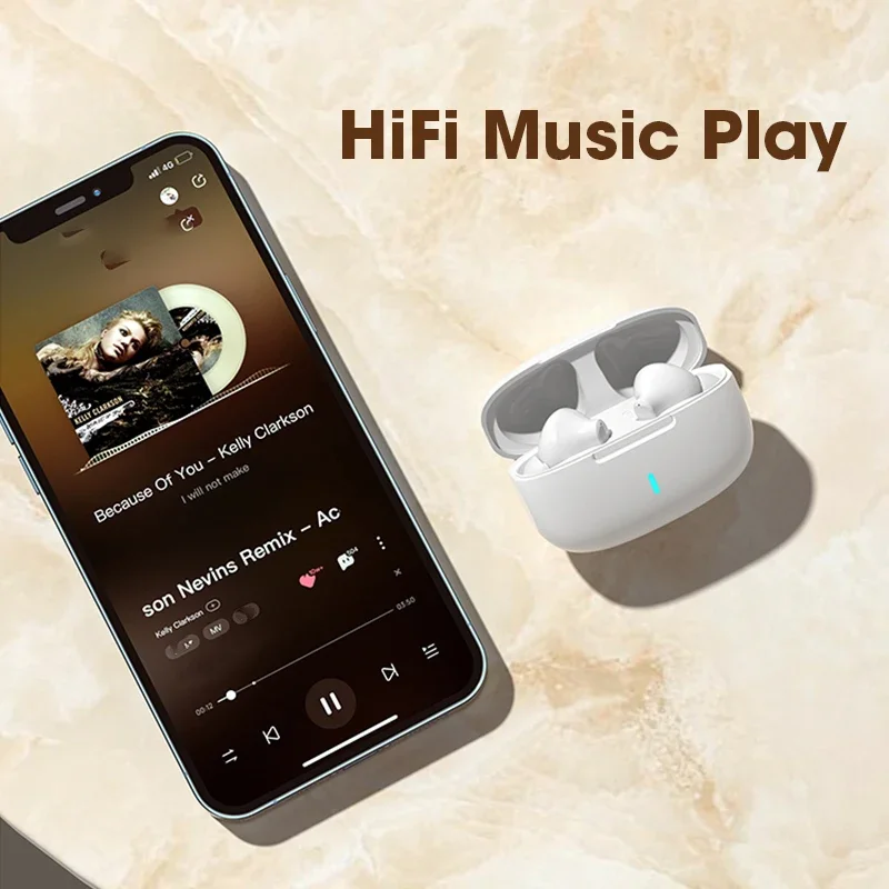 Niye P19 Auricolare wireless HiFI In-Ear Stereo con microfono Bluetooth Touch Impermeabile con cancellazione del rumore Vari cuffie