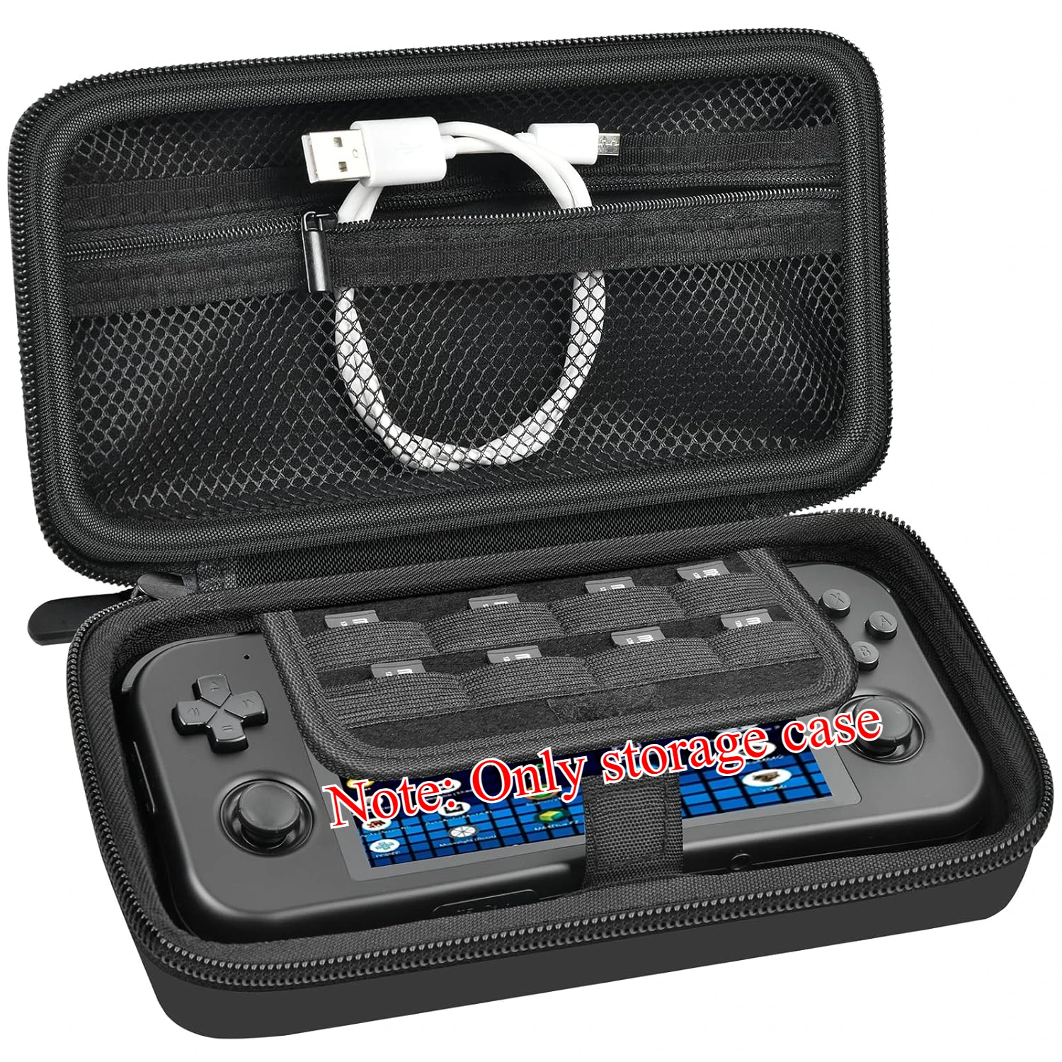 （CASE ONLY) Carrying Case for Retroid Pocket 3 Plus Retro Game Handheld Console, Multiple Emulators Console Handheld Travel