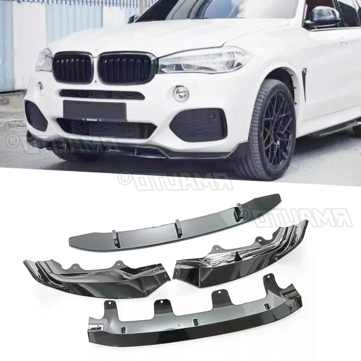 

Для BMW X5 F15 2014-2019 автомобильный передний бампер, спойлер, диффузор для губ, модификация, защита бампера, защитная крышка, автомобильные аксессуары