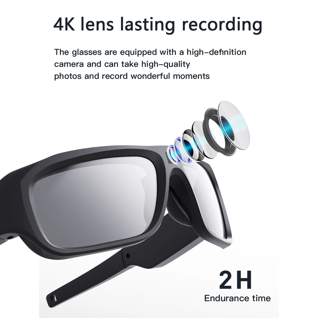 Action Cam Hd 120 Fps Sports Camera Mini Battery Video Sunglasses Energetics Spectacles Vlogging Youtube Pocket Professional 4K