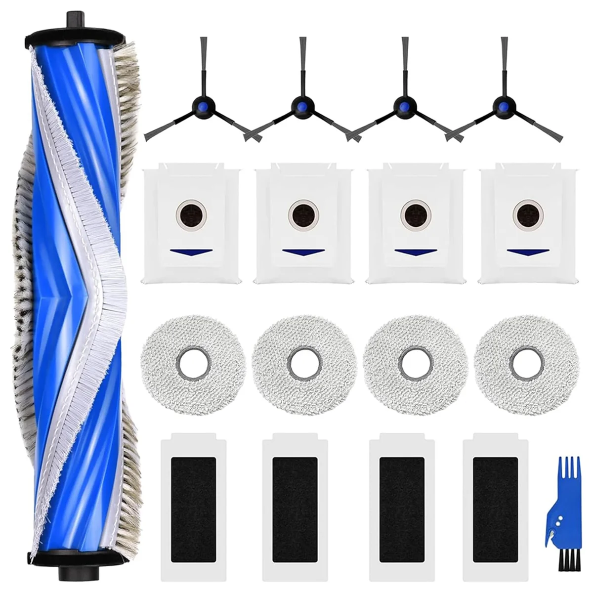 For Ecovacs Deebot X5 Omni / X5 Pro Robot Vacuum Cleaner Main Side Brush Hepa Filter Mop Cloth Dust Bags Accessories