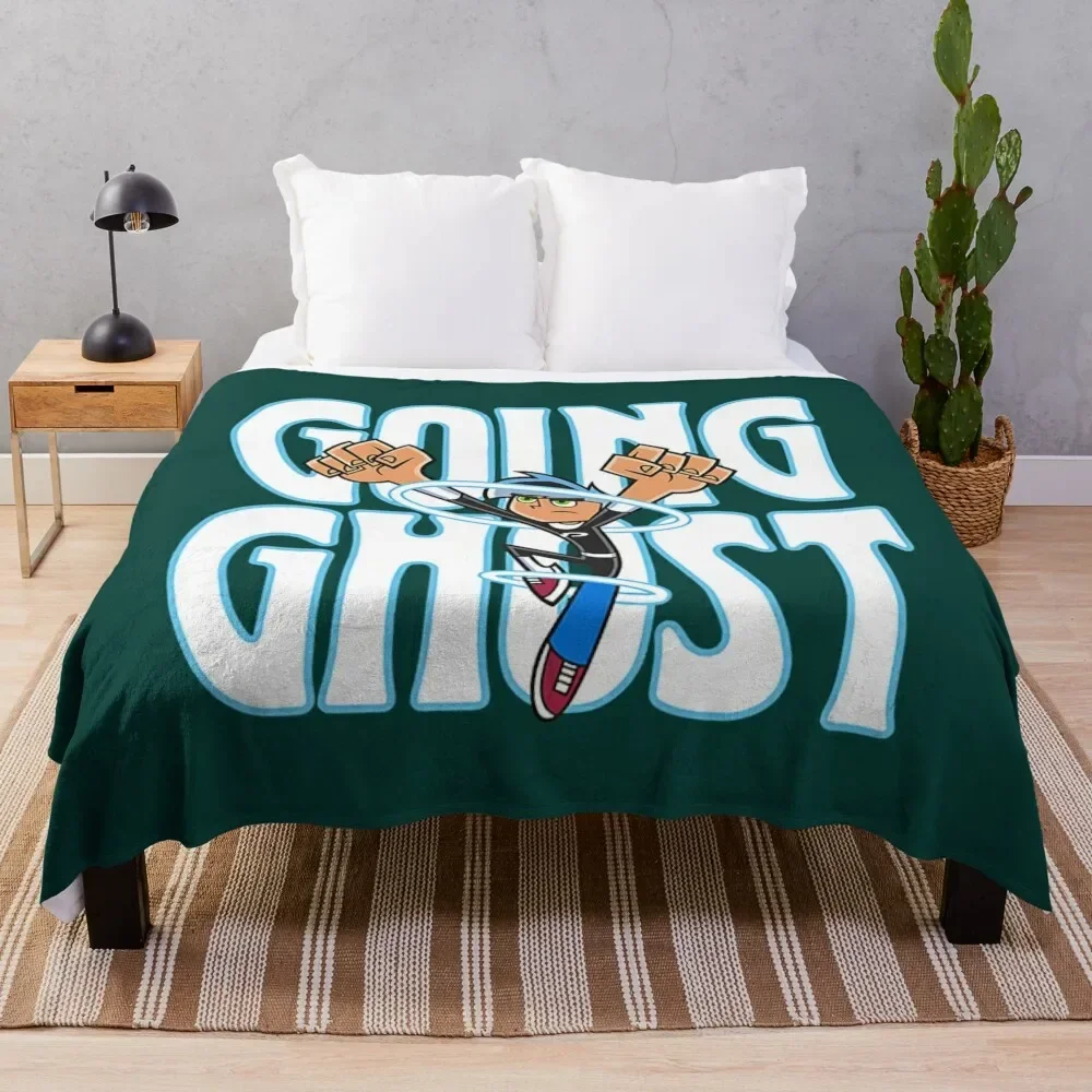 

Danny Phantom Going Ghost Halloween Throw Blanket Softest wednesday Blankets