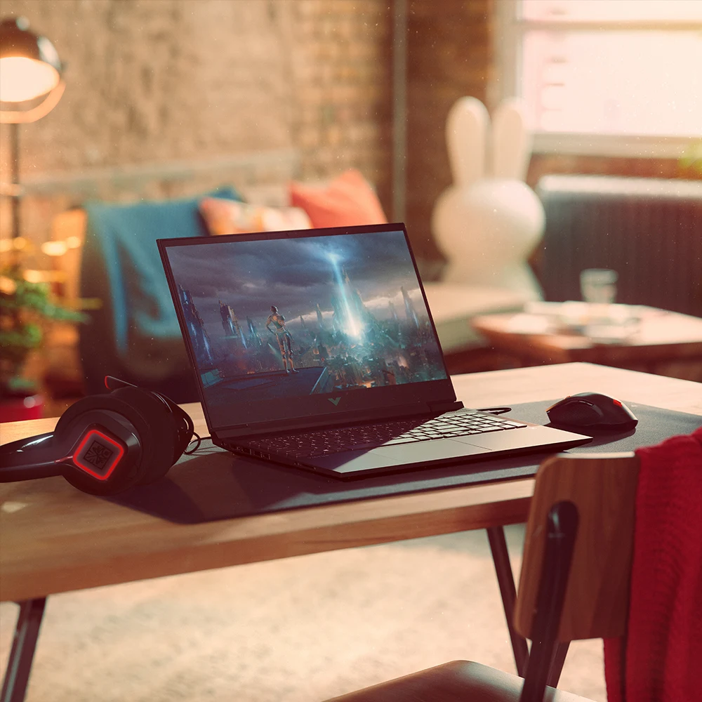 HP VICTORS-Notebook Gaming Hawkpoint de 16 pulgadas, R7, RTX4060