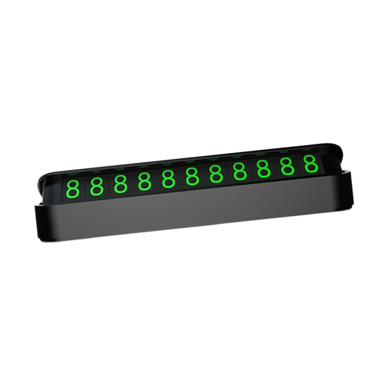 

Легкая карта с уведомлением и номером телефона для автомобиля