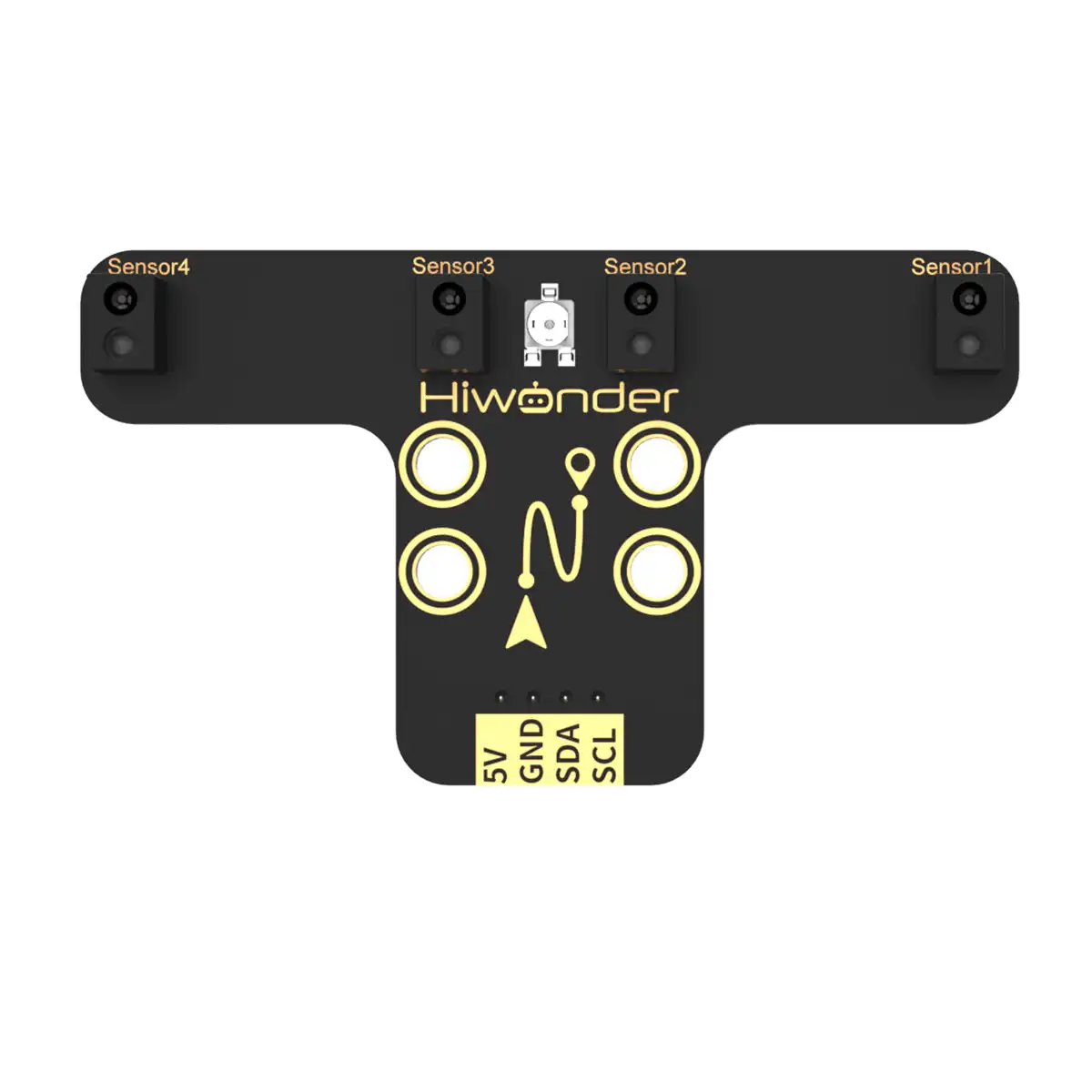 4-ch Line Follower Hiwonder Robot Sensor for IR Line Tracking