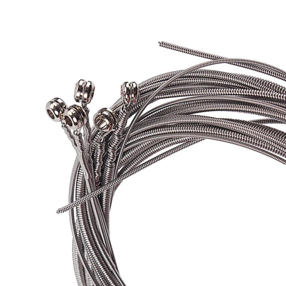 

5Pcs Bass Strings Stainless Steel for 4 String Banjo Instrument Long Lifespan Stable Vibration Sustained Sound Performance Set