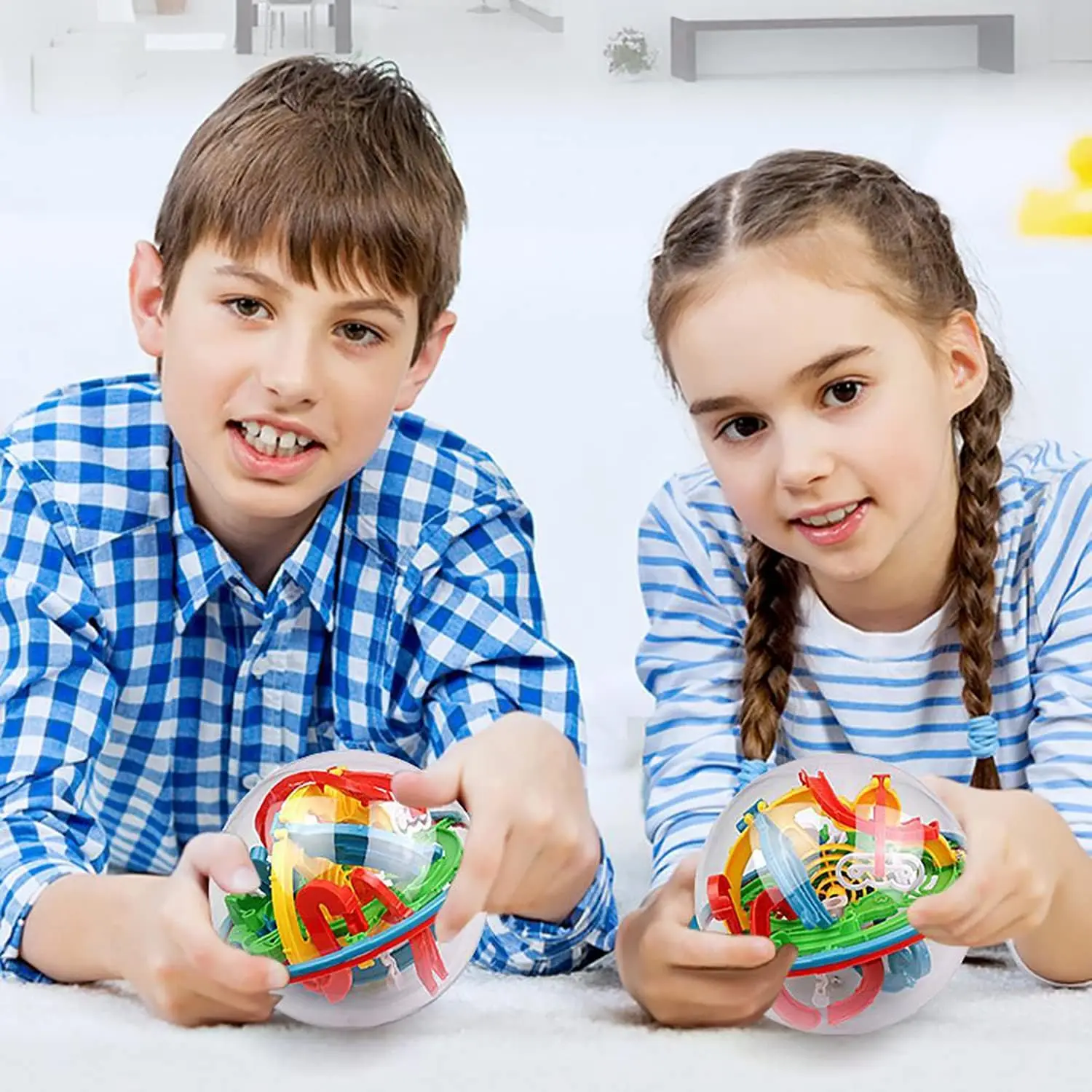 Labirinto 3D Palla Puzzle Gioco Idea di intelligenza Labirinto Giocattoli Perplexus Labirinto IQ Sfida Giocattolo educativo per bambini e adulti Regali