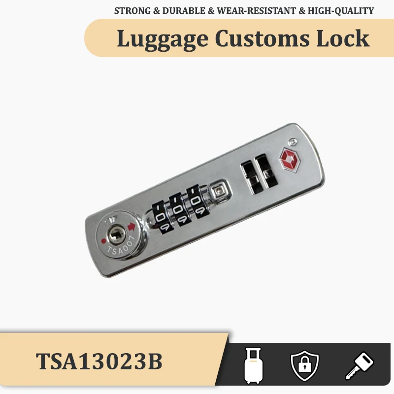 

For TSA13023B Luggage Customs Lock Portable Accessory Kit Lightweight and Portable Anti-Theft and Easy to Replace