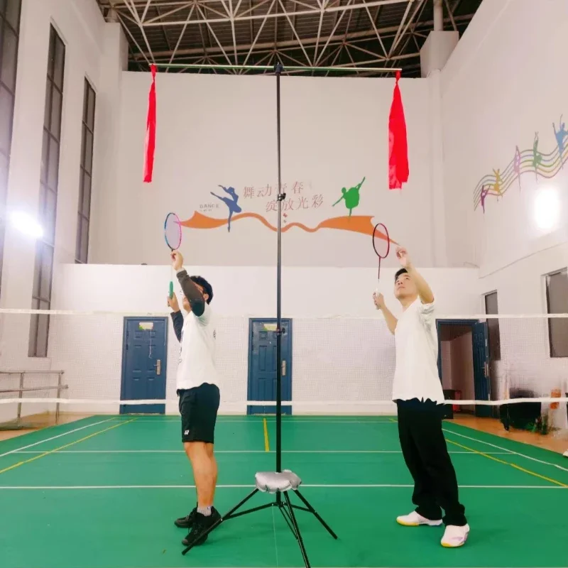 Professional Badminton Swing Trainer Double Practice Badminton Training Device Stable Shuttlecock Trainer Portable Sport Devices
