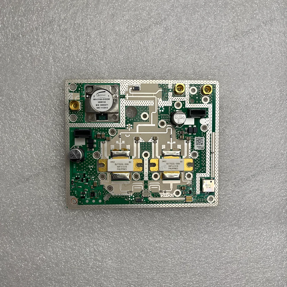 1pcs 2.1GHz 100W RF Power Amplifier Board: BLF7G22L-130N LDMOS, 28V, 2-2.2GHz PA with Isolator for 3G/4G Base Station RRU