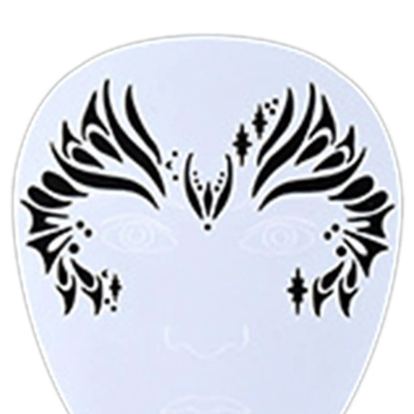 휴일 할로윈 경량 프리미엄 소재 아트용 페이스 페인팅 스텐실