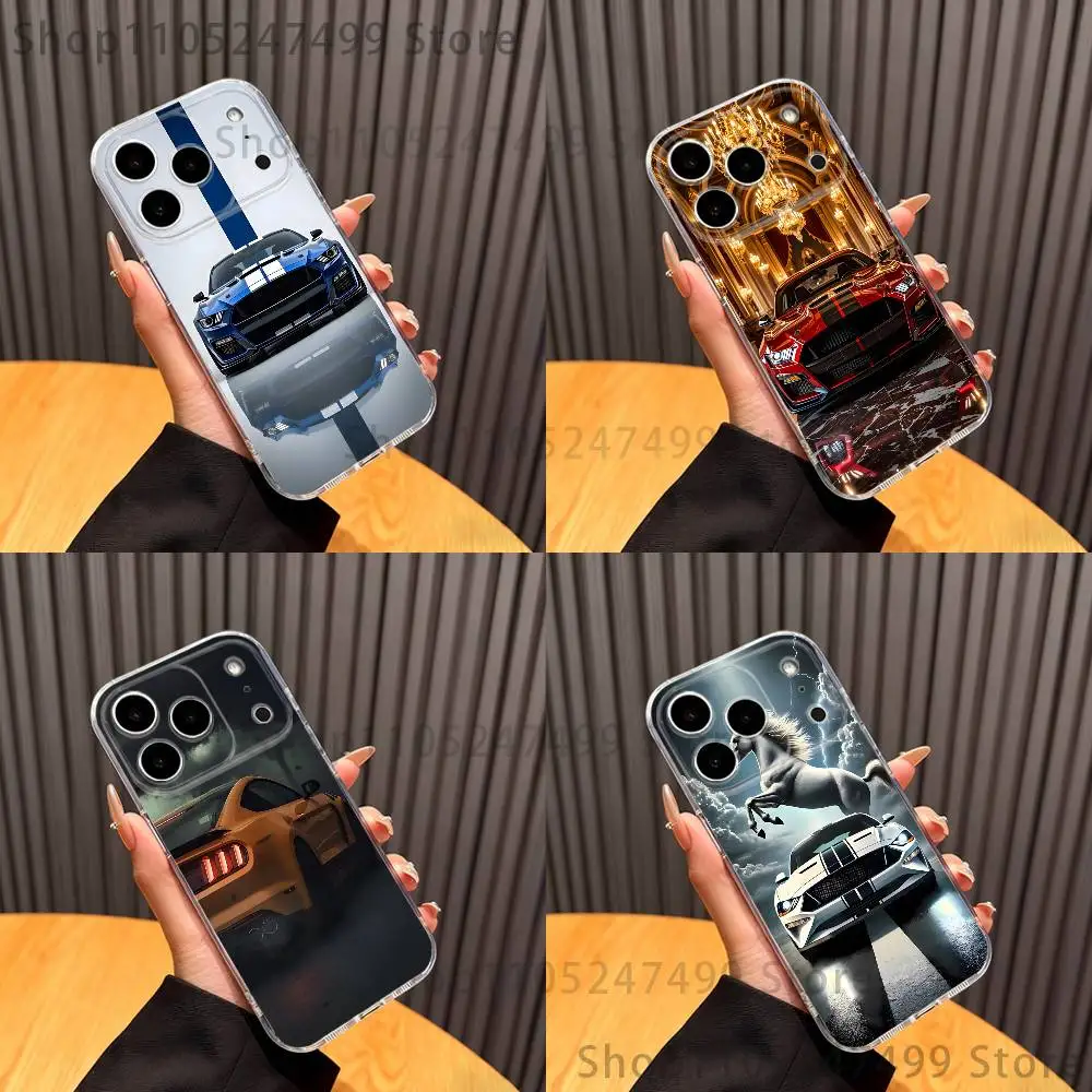 

sports cars Blue Red M-Mustang Phone Case For iPhone 17,16,11,15,13,14,12,Air,Mini,Plus,Pro,Max,Plus,E Clear Soft Shell