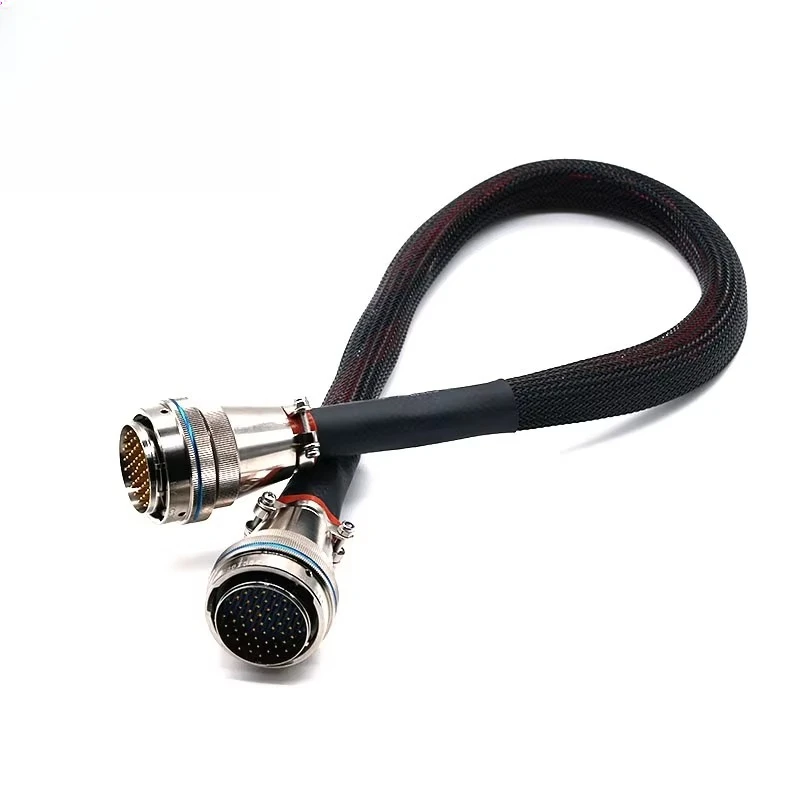 xc36t55z1h1-connettore-aeronautico-55-core-cablaggio-cavo-con-spina-impermeabile